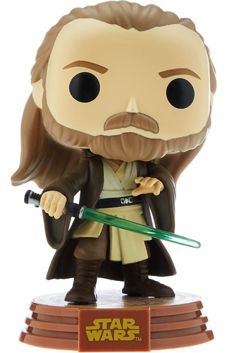 Funko Qui Gon Jinn 422 Amazon Star Wars Nuevo Original
