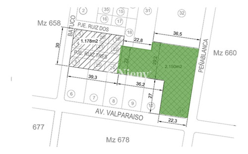 Venta Terreno Construcción Viña Del Mar