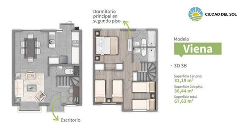 Arriendo Casa En Condominio Ciudad Del Sol (105957)