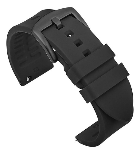 Correa Silicon Hebilla Negra Para Honor Watch Gt2 Pro