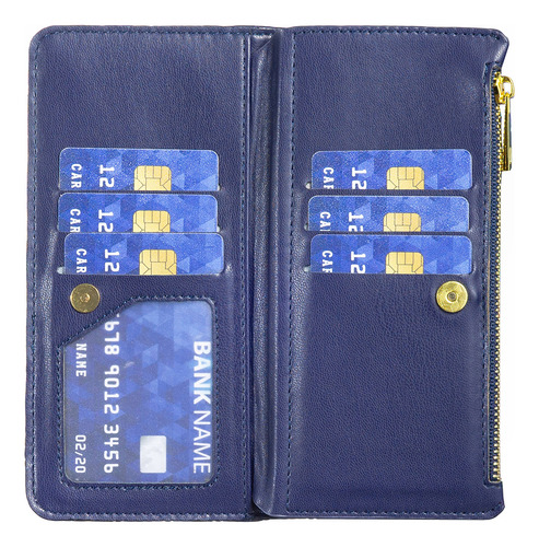 Funda Para Teléfono Redmi 13c/14pro/ 14, Estilo Cartera, Pulsera, Ranura Para Tarjetas, Funda De Piel Con Tapa