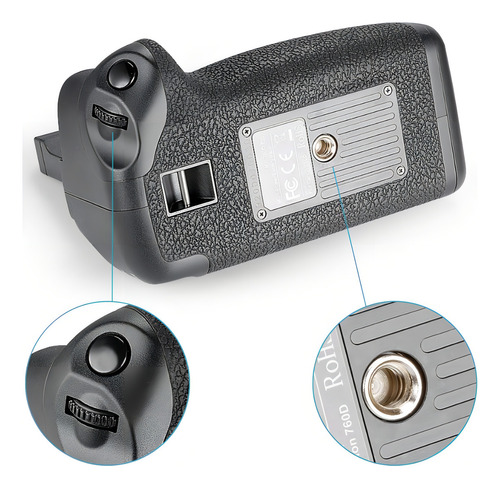 Battery Grip Kingma Compatible Canon Eos Rebel 8000d T6i T6s Eos 750d 760d Kiss X8i