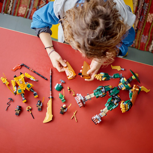 Set De Juguetes De Construcción Lego Ninjago Lloyd Y Arins N