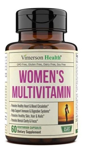 Suplemento Multivitamínico Para Mujer, Vitaminas Y Minerales