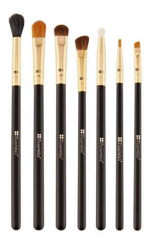 Set de 7 brochas de maquillaje BH Cosmetics Eye Essential Eye Essential