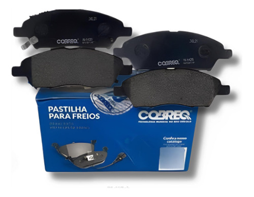 Pastilha Freio D. Cobreq Nissan March 1.6 Sl 2015 Em Diante