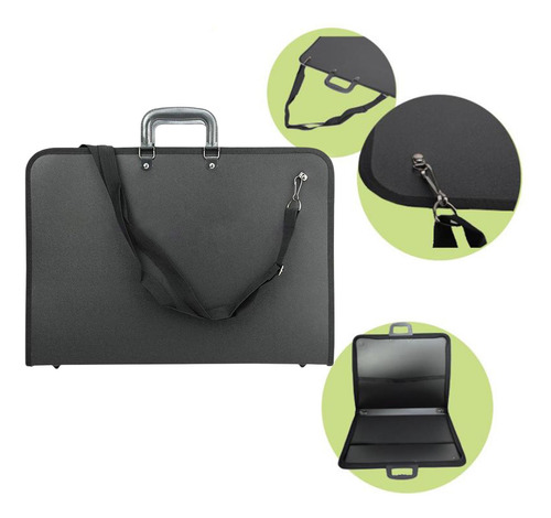Art Bag Board Bold Bolse Coforativo Artista Dibujo Bolsa De