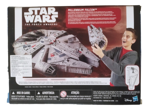 Juguete Escala Falcon Milenario Stars Wars Nuevo! En Stock.