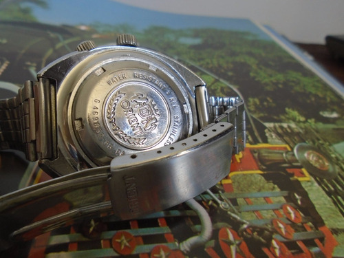 Orient Wd World Diver 70's Cal 1942 2 Janelas Garantia
