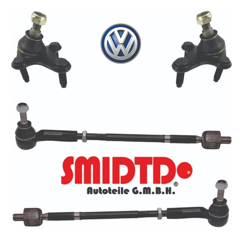 Bieletas 14 Mm Terminales Dirección Rotulas Vw Gol 09-19 1.6