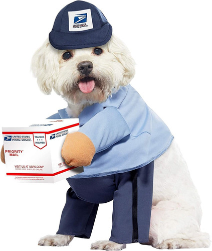 Disfraces De Portador De Correo Para Perros Talla S