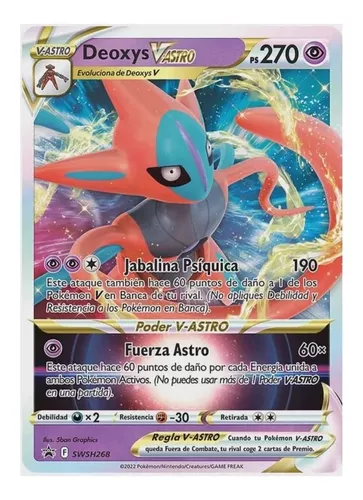 Jogo De Cartas Pokemon Box Batalha De Liga Cayrex Vmax em Promoção