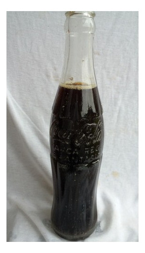 Garrafa Antiga Coca-cola - Alto Relevo - 1961 - 290 Ml - X31 (Usado)