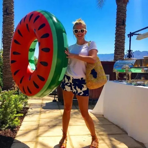 :* Sandia Gigante Inflable Flotador Salvavidas