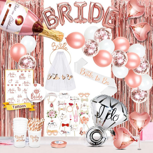 Movinpe Decoracion Despedida Soltera Cinta Novia Para