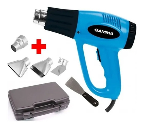 Pistola De Calor Kit Gamma 2000w 300º/550ºc + Accesorios    