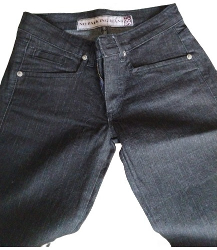 Jeans Dama Recto Elastizado Tiro Bajo Del 38 Al 46
