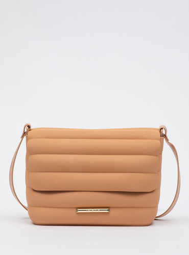 Bolsa Petite Jolie Puffer Bag Ii Avela Pj11234 Cor Caramelo