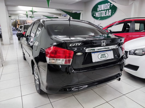 Imagem 4 de 15 de Honda City 1.5 Ex Aut. Preto 2011 Flex