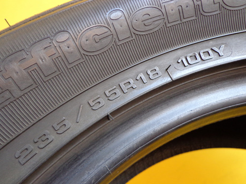 Pneu 235 55 Aro 18 Goodyear Efficientgrip Usado Meia Vida Y (Usado)