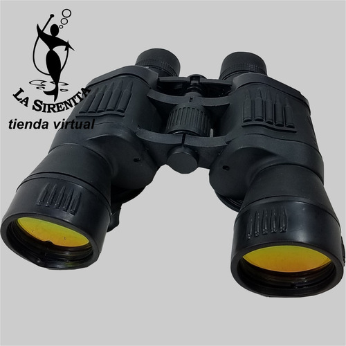 Imagen 2 de 7 de Binocular Breaker Cobra 10x50mm Con Brújula Y Correa