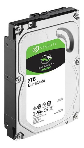 Hard Disk Barracuda 2tb Desktop 3,5 Seagate - Se301 Cor Preto