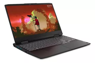 Laptop Lenovo Ideapad Gaming 3 15 Amd Ryzen 7 16 Gb 512 Ssd Color Gris Oscuro