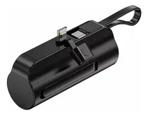 Comprar Mini Cargador Portatil Carrello Hsw-145 Salidas Usb-c Y Lightning 10w Power Bank Capacidad De Batería 5000mah Para Celulares Tablets Camaras Android iPhone Apple Color Negro