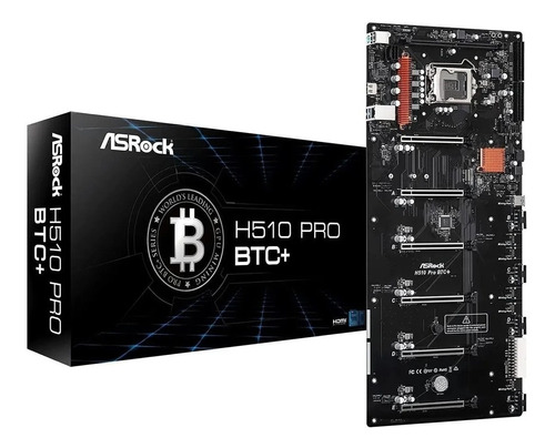 Motherboard Asrock H510 Pro Btc Lga 1200 Criptomineria 