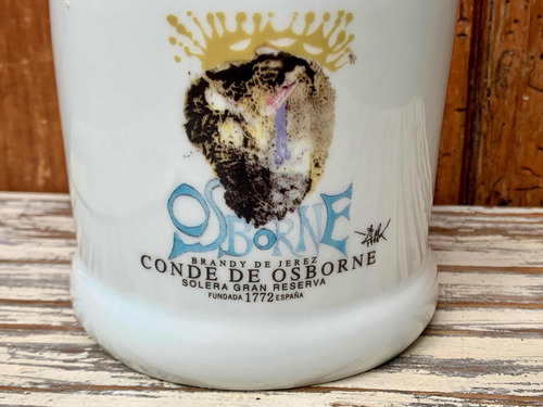 Botella Coleccionable Conde Osborne Diseño Dali Brandy (Usado)