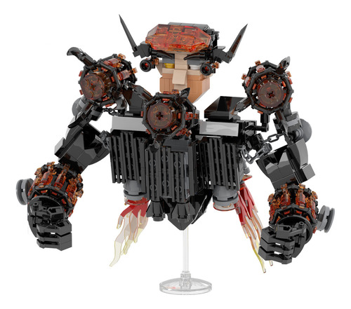 Bloques De Construcción Gman Toilet Man Leader