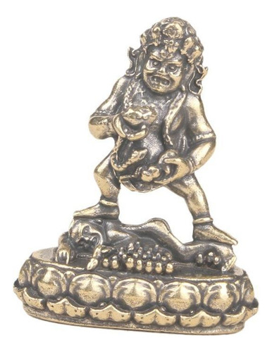 Mini Estatua De Buda, Dios Chino De La Riqueza, Escultura En