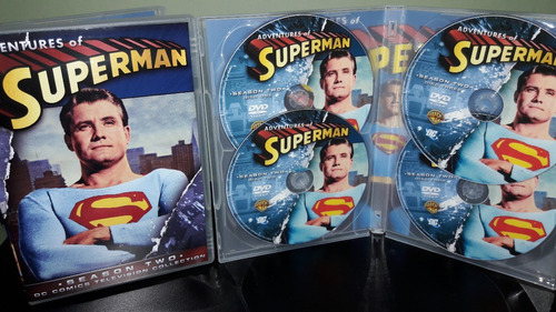 Dvd As Aventuras De Superman ( 6 Temporadas ) George Reeves