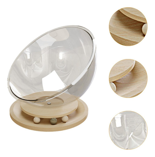 Cama Para Gatos Space Capsule, Juguete Para Madera Maciza L