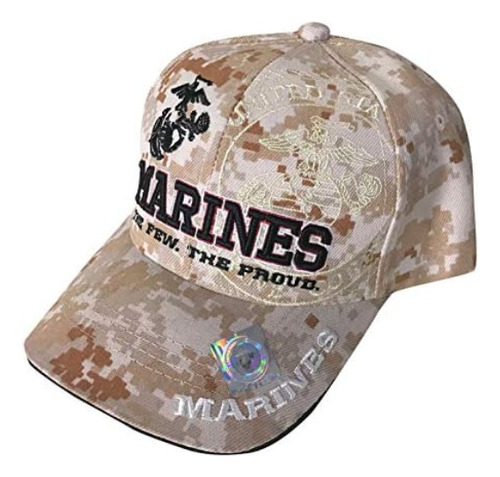 Ee. Uu. Cuerpo Marines Los Pocos. El Orgullo. Gorra Digital