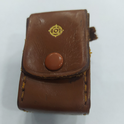 Antiguo Estuche De Cuero Para Auriculares Japón Radio (Usado)
