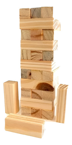 Jenga Juego De Mesa - 27 Pzs Balgames