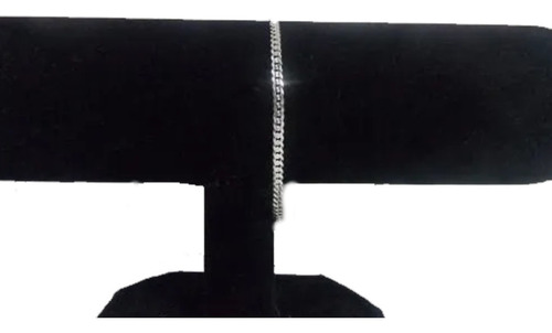 Corrente Grumet Fina 60cm 2,4mm 3 Gr. Prata 925 + Pulseira