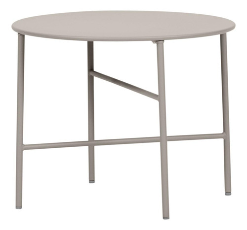 Mesa Metalica Jardin Gris 50h40cm