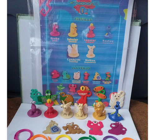 Colección Completa - Olocons De Bimbo + Llaveros Olocons (Usado)
