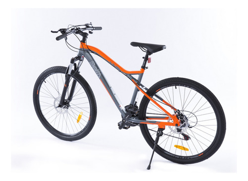 Bicicleta Zanella Delta Xe 2.10 Rodado 27.5 Gris Naranja