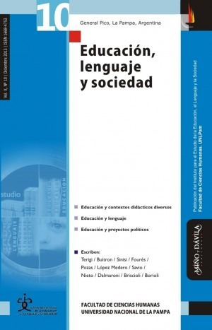 Imagen 1 de 2 de Revista Educación, Lenguaje Y Sociedad. Vol X, Nº 10