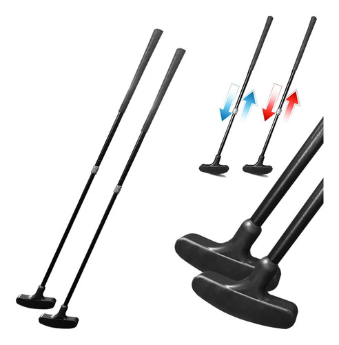 Putter De Golf De Doble Dirección Con Longitud Ajustable