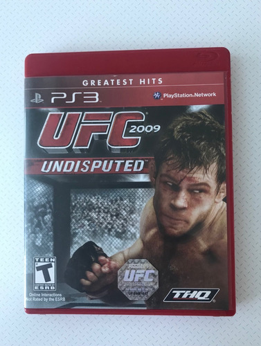 Jogo - Ufc 2009 Undisputed - Ps3