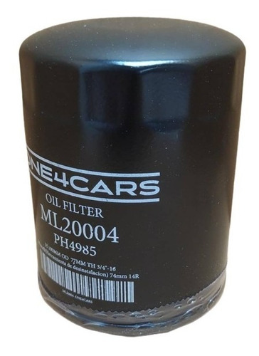 Filtro De Aceite Toyota Autana 4500 Vx 1992-2007