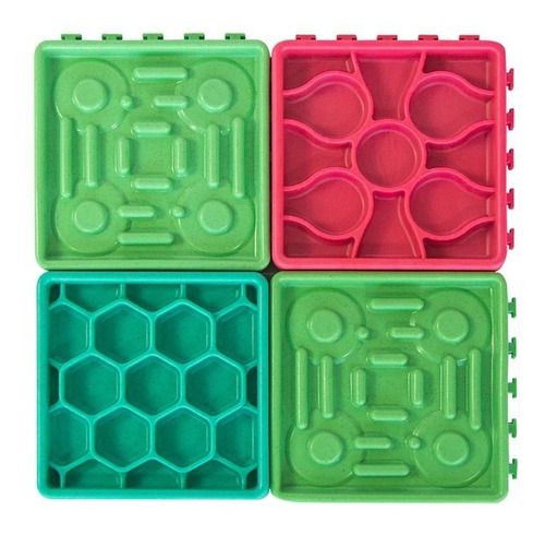 Bondu Zen Comedouro Lento Puzzle 4 Un Texturas Atóxico