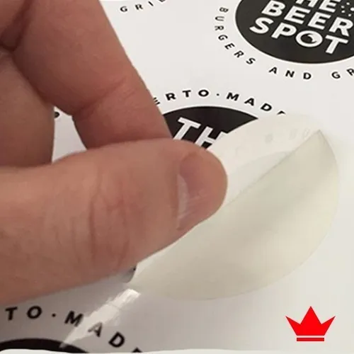 comprar 100 Stikers Autoadhesivos Personalizados 4cm