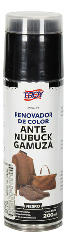 Renovador Color Zapatos Prendas Calzado Ante Nubuck Gamuza Negro Troy