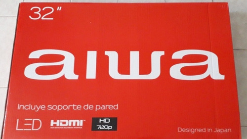 Imagen 6 de 6 de Televisor Aiwa 32 Led Hd Hdmi