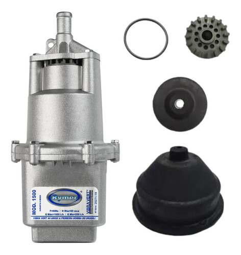 Kit De Borrachas Completo + Bomba Sapo De Poço Mod 1500